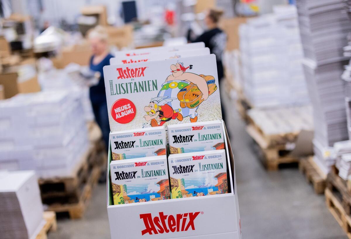 So hat man Obelix noch nie gesehen: „Asterix in Lusitanien“ „Asterix in Lusitanien“ ist jetzt herausgekommen.