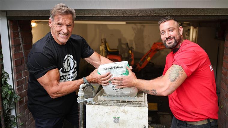 Schauspieler Ralf Moeller wirbt für Ausbildung im Handwerk Der gelernte Schwimmmeister Ralf Moeller erlangte Bekanntheit als Bodybuilder und Schauspieler.