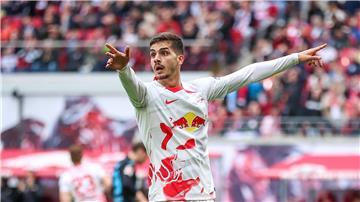  Leipzigs Spieler Andre Silva wechselt wohl nach Spanien.