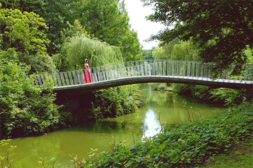 1. Preis: Achim Sauerland, Motiv: Jubiläumsbrücke im Bürgerpark.