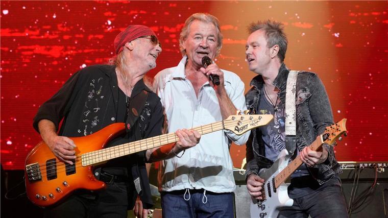 Deep Purple: Zehntes Nummer-eins-Album in Deutschland „=1“ von Deep Purple ist das zehnte Nummer-eins-Album der Band in Deutschland. (Archivbild)