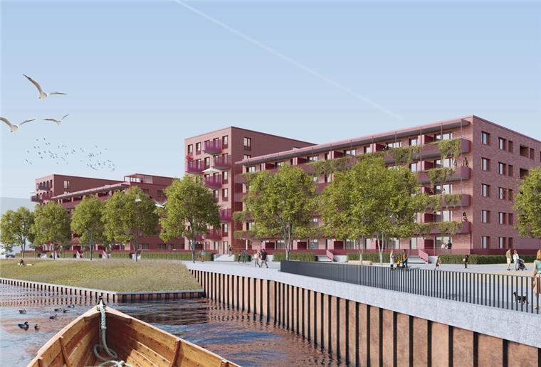 Investor für Kistnergelände steht fest 132 Wohnungen mit Blick aufs Wasser sollen in den kommenden Jahren auf dem Kistnergelände entstehen.
