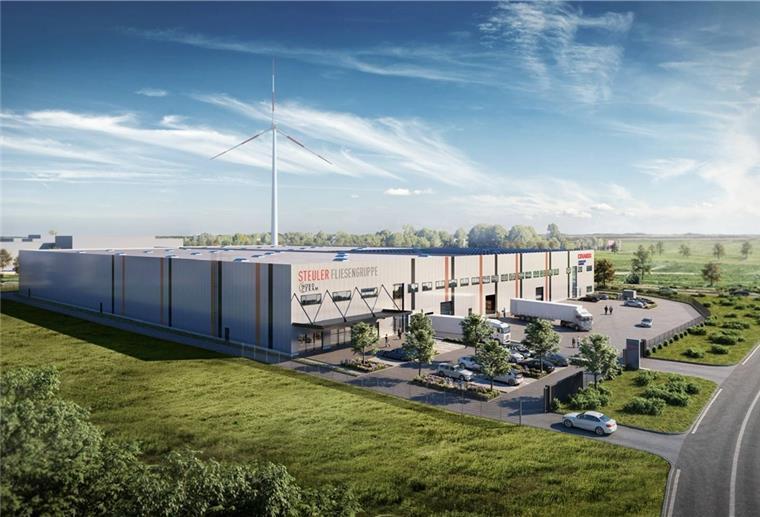 Neues Lager für Nordceram in Bremerhaven Goldbeck Nord
