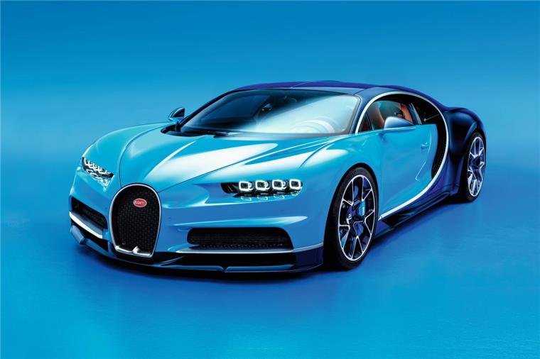Dieser Bugatti ist 420 km/h schnell 1500 PS, 420 km/h. Nach den Abgaswerten vom neuen Bugatti Chiron (die Marke gehört zu VW) fragt sicher kaum jemand.