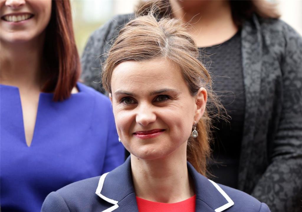16. Juni 2016:  Die Labour-Abgeordnete und Vertreterin des Pro-EU-Lagers Jo Cox ...