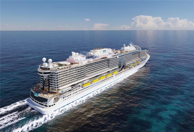 Riesen-Rutschen und Luxus: Auf diese Mega-Kreuzfahrtschiffe können sich Fans 2025 freuen Ein riesiges Kreuzfahrtschiff ist auf dem Wasser unterwegs.