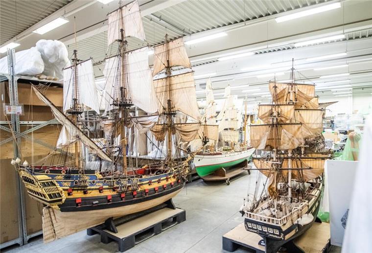 Schifffahrtsmuseums öffnet heute die Türen zu seinen verborgenen Schätzen Schiffsmodelle des DSM