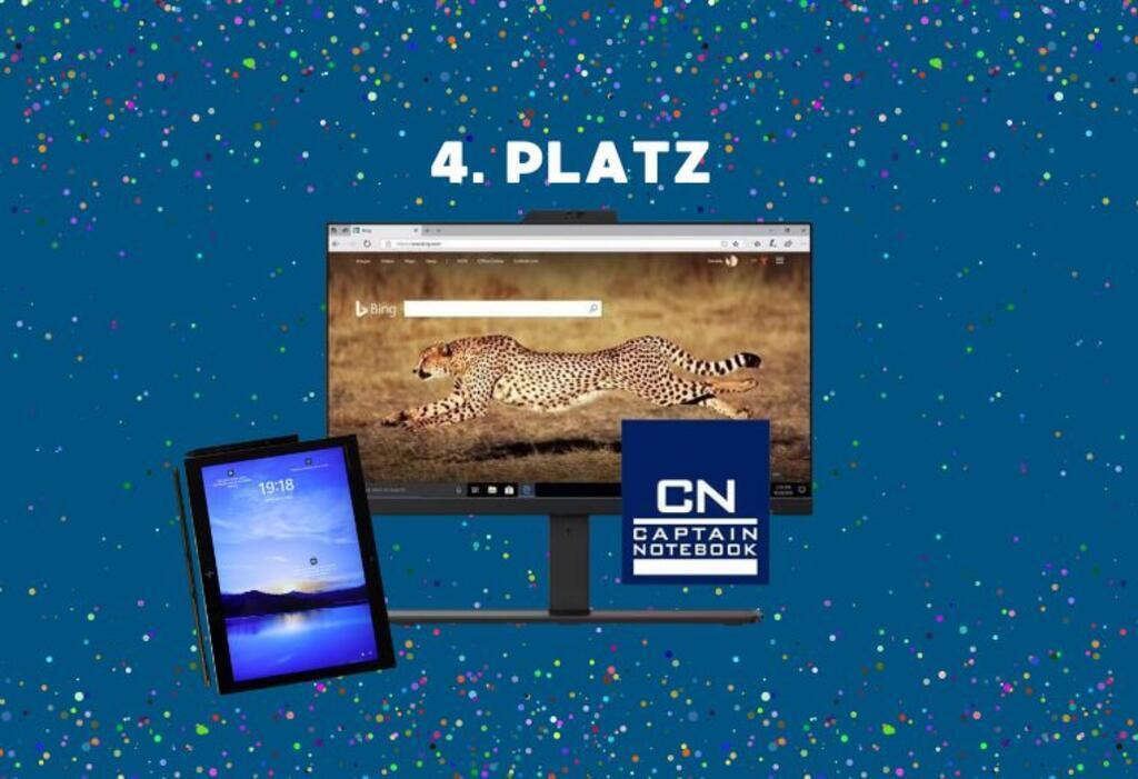 4. Platz und weitere: Notebooks, ein Tablet und Mini-PCs von Captain Notebook.