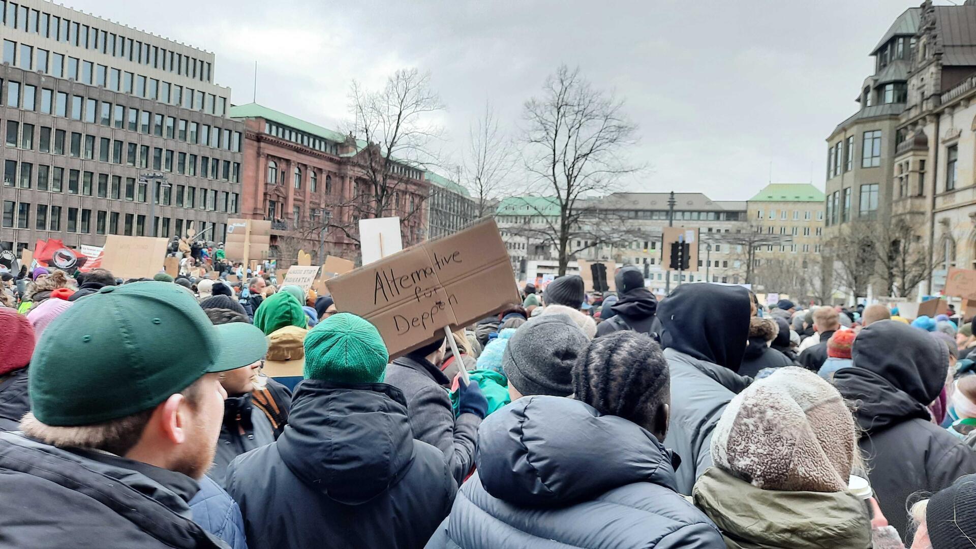 40.000 Menschen demonstrierten in Bremen.
