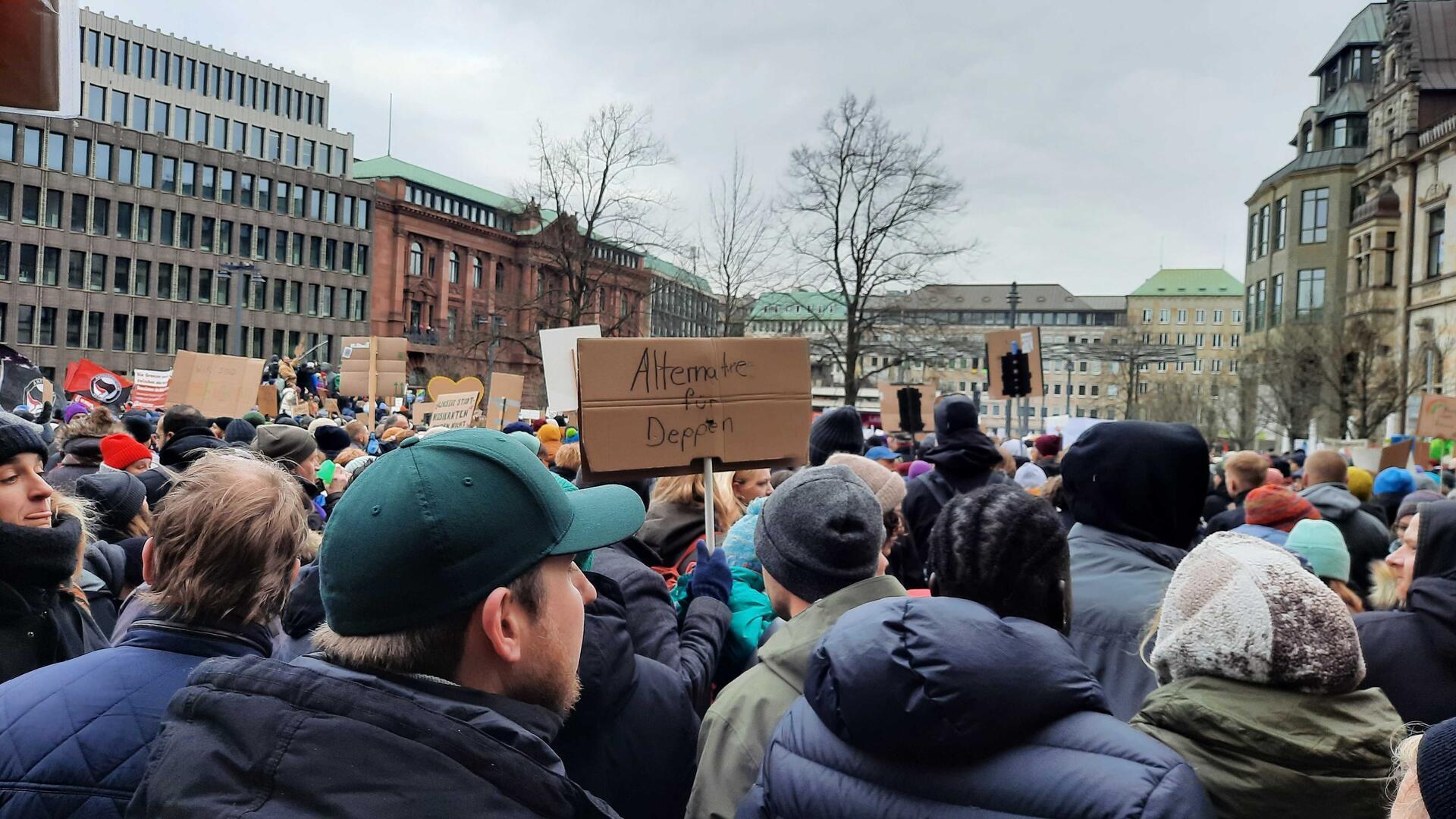40.000 Menschen demonstrierten in Bremen.