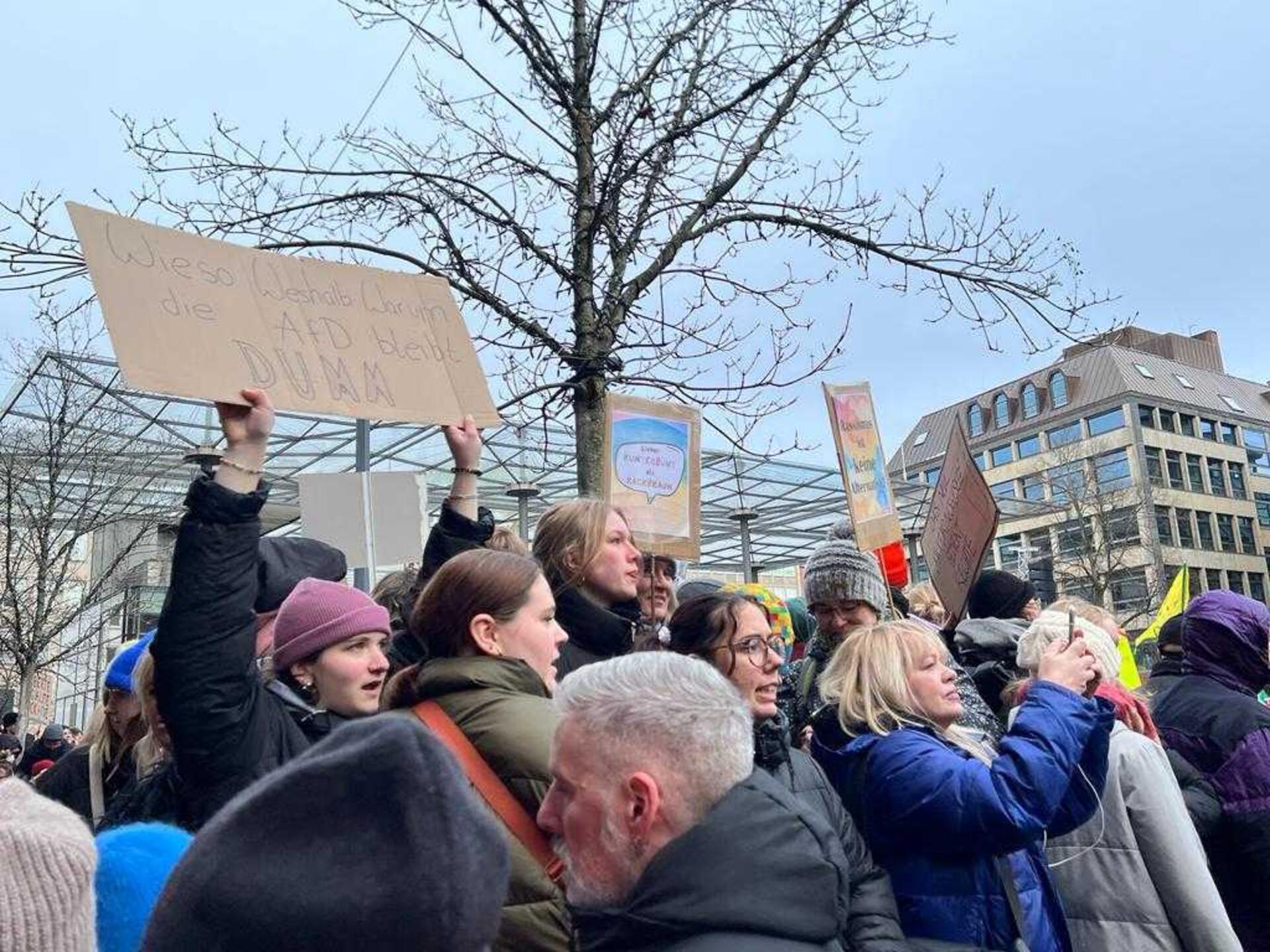 40.000 Menschen demonstrierten in Bremen.