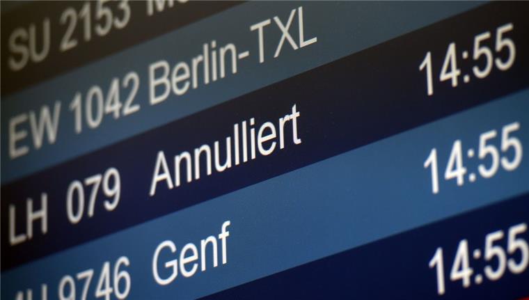 5000 bis 6000 Passagiere werden allein in Hamburg am Donnerstag vom Lufthansa-Streik betroffen sein.