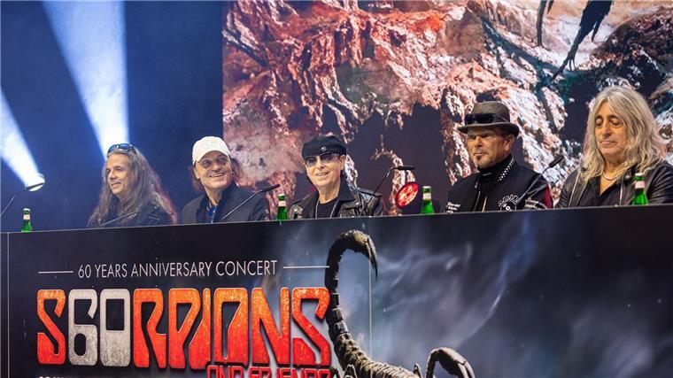 60 Jahre Scorpions: Zum Jubiläum gibt es nicht nur ein Konzert, sondern auch eigene Briefmarken. (Archivbild)