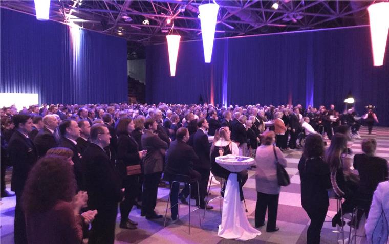 Neujahrsempfang: Das erwartet die Wirtschaft von Bremerhaven im neuen Jahr 750 Menschen kamen zum Neujahrsempfang der Stadt Bremerhaven.