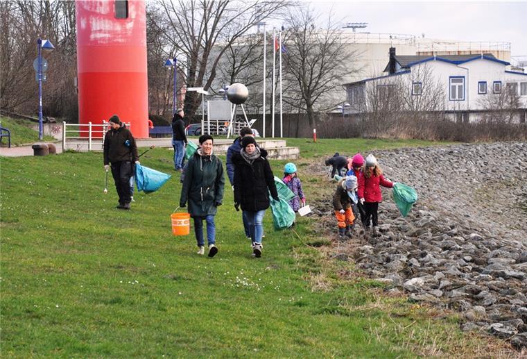 Cleanup day: In Nordenham und Butjadingen wird Müll gesammelt Ab 10 Uhr wird am Samstag Müll aufgesammelt.