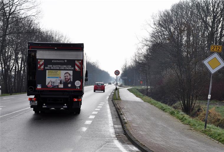 B 212 wird in Blexen an elf Tagen gesperrt Ab 8. September wird die Bundesstraße 212 in Blexen für insgesamt elf Tage gesperrt.