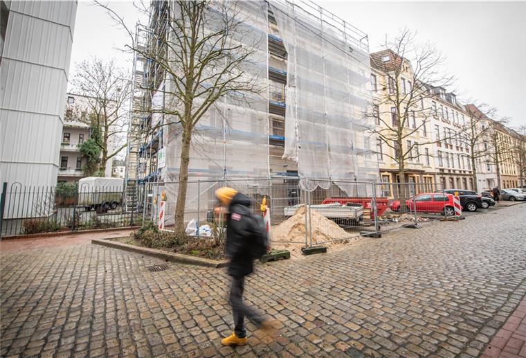 „Louis“ ist der Neue im Bremerhavener Goethequartier Ab Frühjahr sollen die Eigentumswohnungen in der Uhlandstraße 25 in Lehe vermarktet werden.
