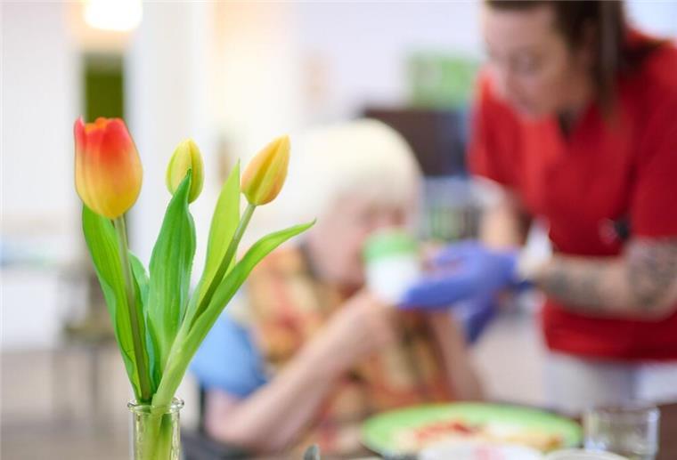 Mega-Zuschuss von über 3500 Euro! Neue Regel bei der Pflegeversicherung gilt ab Juli Eine Frau pflegt eine Seniorin, die im Rollstuhl sitzt. Ab Juli 2025 ändern sich die Regeln bei der Pflegeversicherung. Die bringen unter anderem einen neuen Mega-Zuschuss mit sich.