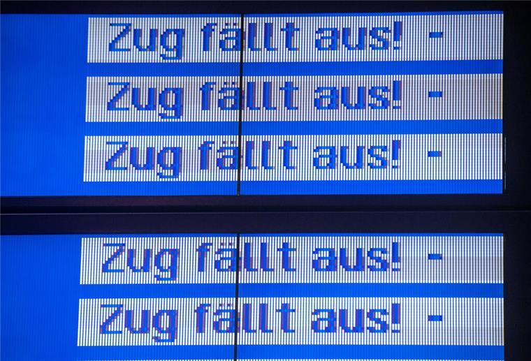 Mehrtägiger Warnstreik: Was bedeutet das für die Region? Zug fällt aus