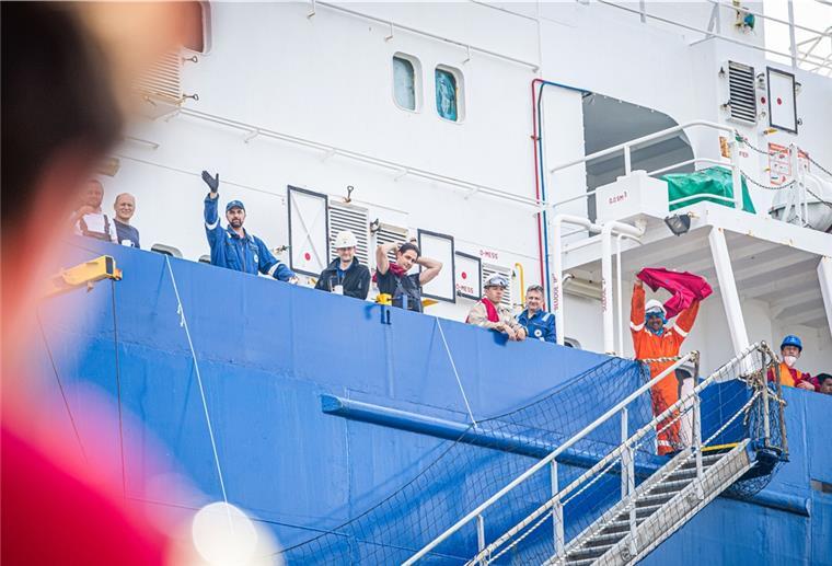 Seefahrer werden in Bremerhaven geimpft Ab Montag können sich Seefahrer in den Bremischen Häfen in Bremerhaven impfen lassen.