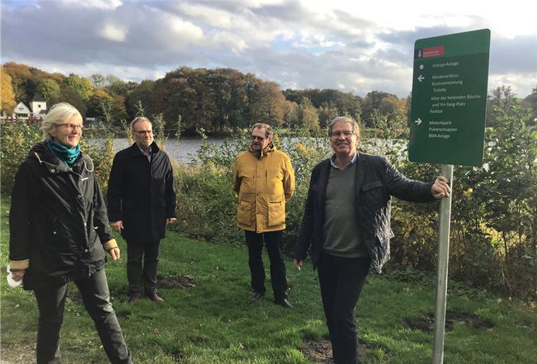 Ab Oktober 2020 weist ein neues Parkleitsystem den Menschen im Speckenbütteler Park den Weg zu allem, was für ältere und jüngere interessant sein könnte.
