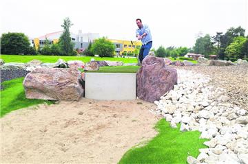 Abenteuer-Golf im Kurpark von Bad Berderkesa: So könnte es mal aussehen. Das neue Angebot soll ab 2018 realisiert werden.