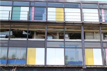 Abrissarbeiten am alten Nordenhamer Krankenhaus. Foto: Lorenz