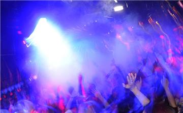 Ähnlich gut wie in dieser Disco war auch die Stimmung bei der Hochschulfete 2016.