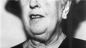 Agatha Christie im Jahr 1970.