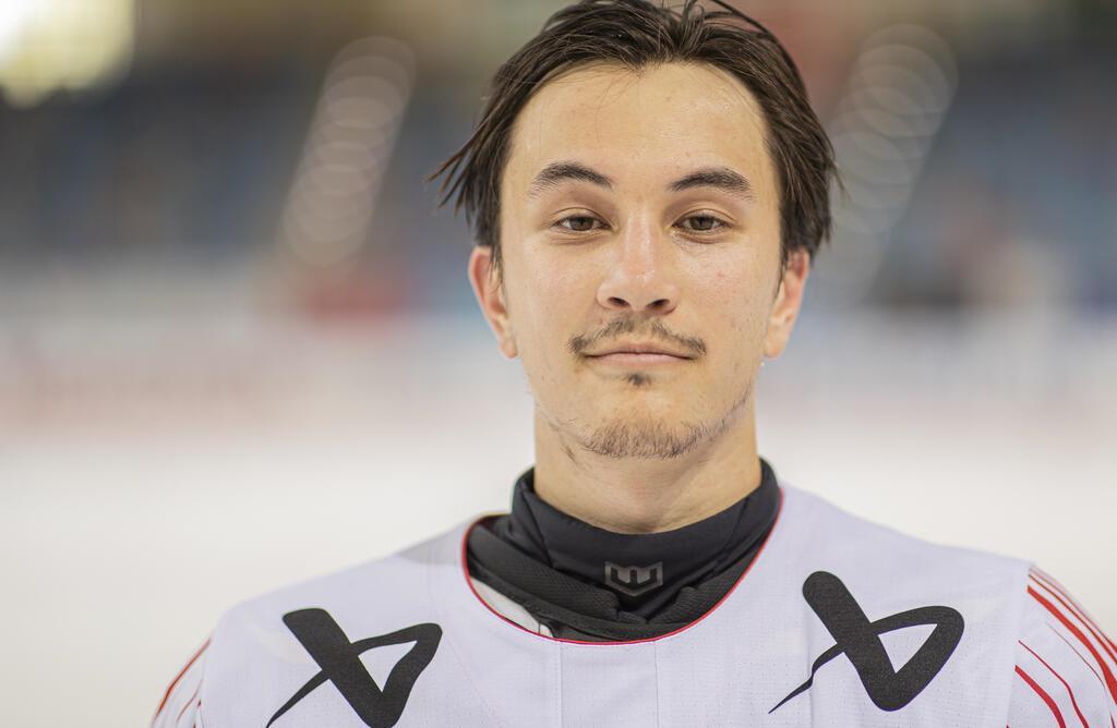 Akito Hirose, Nummer 2 der Fischtown Pinguins.