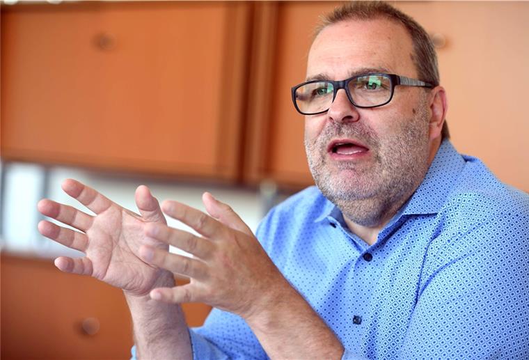 Aktiv gestalten und nicht gestaltet werden: Geestlands Bürgermeister Thorsten Krüger (SPD) hat ein klares Motto für seine Arbeit. Dabei treibt ihn auch das Wohl nachfolgender Generationen an.