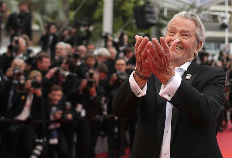 Ein Engel in Teufelsgestalt: Filmlegende Alain Delon ist tot Alain Delon bei der Premiere des Films „A Hidden Life“ im Jahr 2019 (Foto - Archiv)