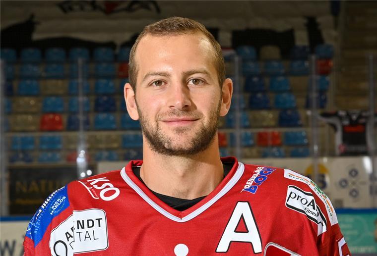 Alex Friesen beim Media-Day mit den Fischtown Pinguins