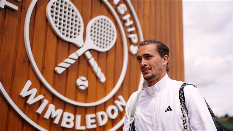 Wimbledon-Auslosung: Zverev landet in Alcaraz-Hälfte Alexander Zverev ist in Wimbledon noch nie weiter als bis ins Achtelfinale gekommen.