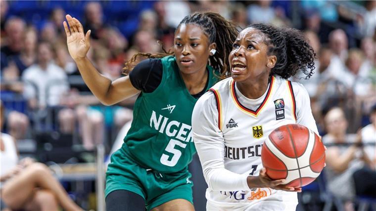 Basketball-Siege geben Selbstvertrauen für Olympia Alexis Peterson überragte bei den deutschen Frauen.