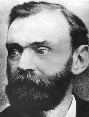 Alfred Nobel - Erfinder des Dynamits und Stifter und Namensgeber des Nobelpreise...