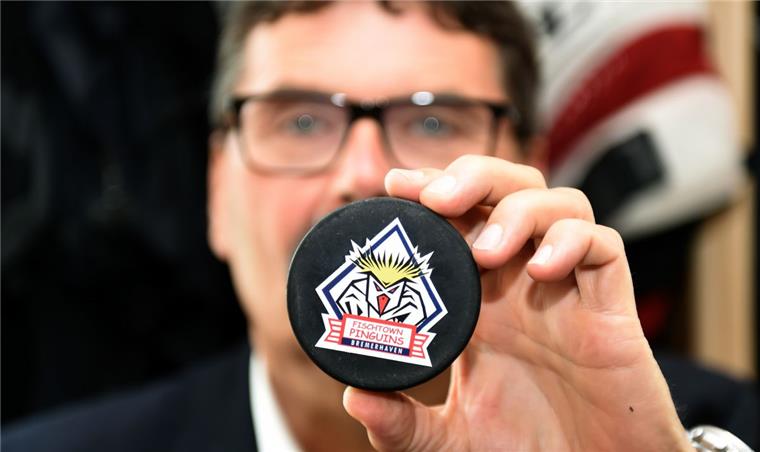 Fischtown Pinguins: Große Euphorie - kleiner Etat Alfred Prey, der Macher bei den Pinguins