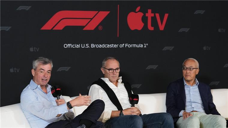 Formel 1 im Apple-Freudentaumel: Weltweiter Schub Alle sind gespannt, was aus der Partnerschaft der Formel 1 mit Apple entstehen kann.