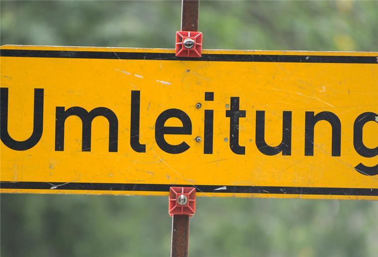 Loxstedt: Vom 4. bis zum 5. November wird die Straße Am Stellwerk gesperrt Schild