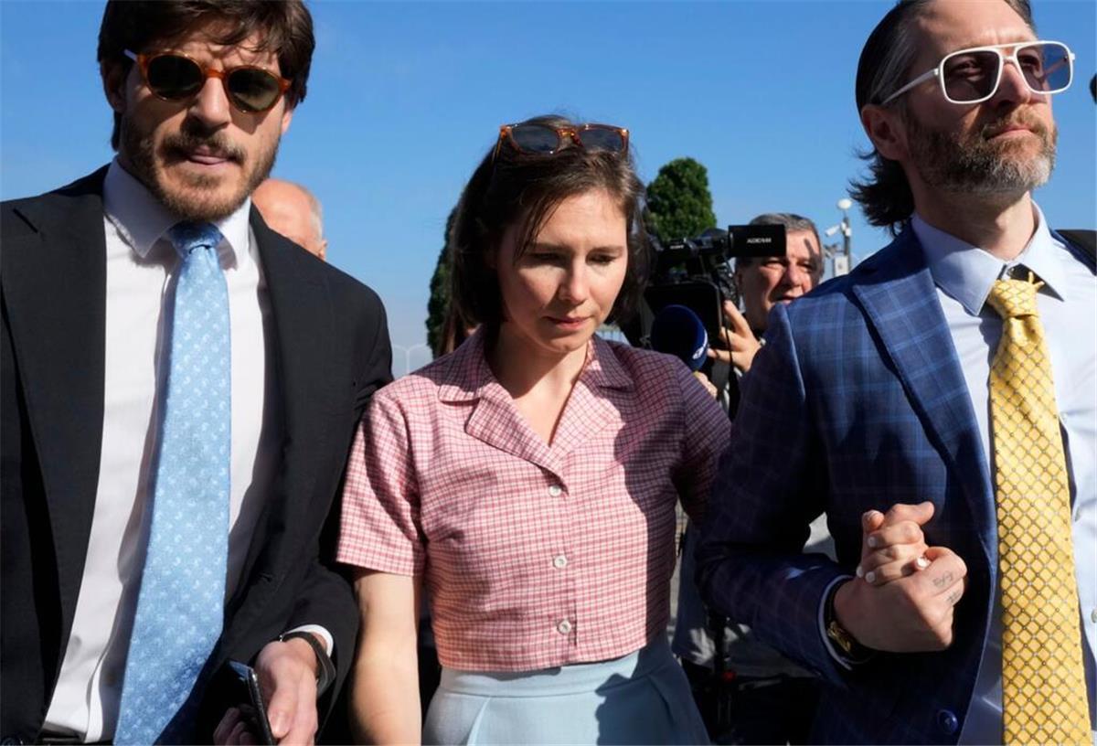 Amanda Knox geht gegen Schuldspruch in Berufung Als „Engel mit den Eisaugen“ machte Amanda Knox Schlagzeilen rund um die Welt. Nach ihrem Freispruch vom Mordvorwurf will sie auch die Aufhebung eines Urteils wegen Verleumdung erreichen. (Foto: Archiv)