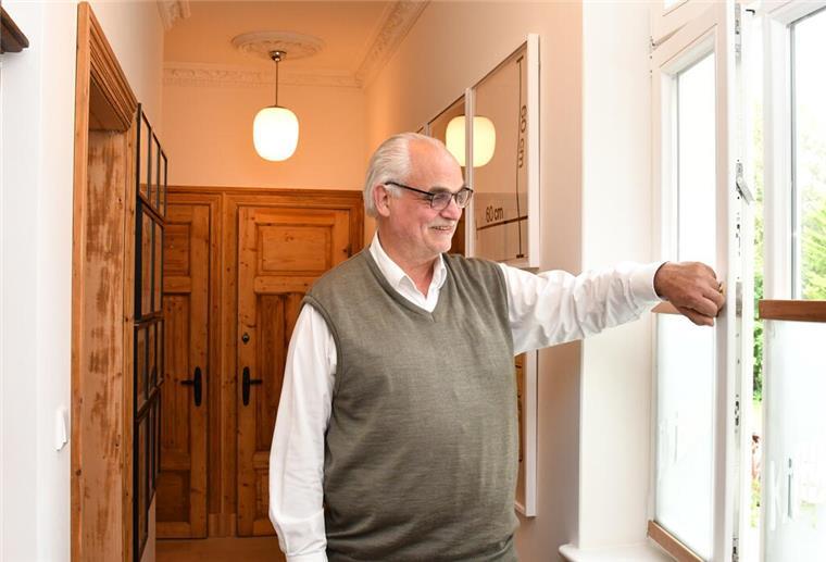 Aus Schrott wird eine Altbauperle Altbausanierer Rolf Thörner in der Goethestraße 60.