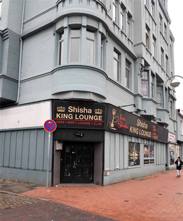 Bremerhaven: Schärfere Kontrollen in Shisha-Bars befürwortet Am 7. Januar kam es in dieser Shisha-Bar in der Hafenstraße zu einer Beinahe-Katastrophe, weil die Lüftungsanlage nicht funktionierte. 16 Gäste erlitten akute Vergiftungserscheinungen. Foto Scheer