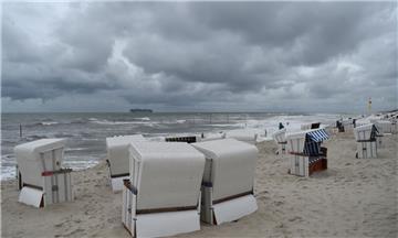 Am Badestrand (Symbolfoto) von Wangerooge wurde ein verdächtiger Gegenstand freigespült.