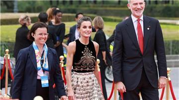 Am Beginn der Sommerferien stand für das spanische Königspaar ein Besuch bei den Olympischen Spielen in Paris an.