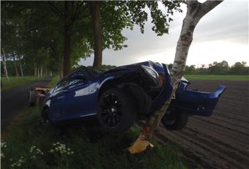 Am BMW des 26-Jährigen entstand laut Polizei Totalschaden.