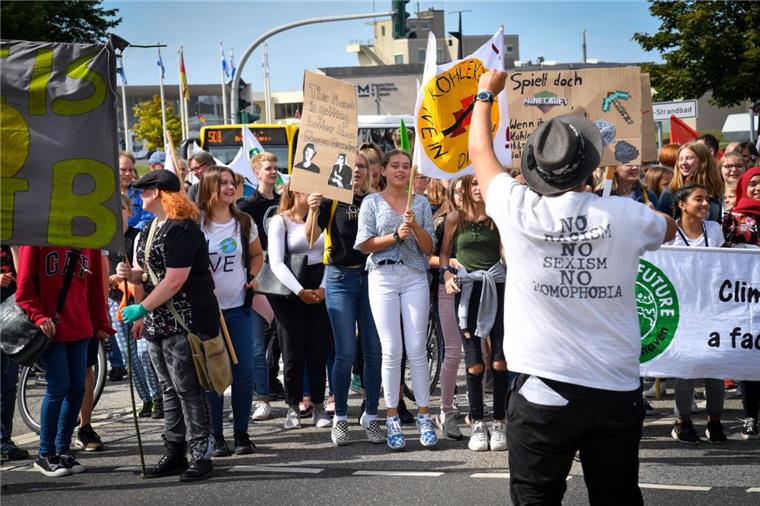 Am Freitag, 23. August, gingen in Bremerhaven  wieder Schüler auf die Straße. 
