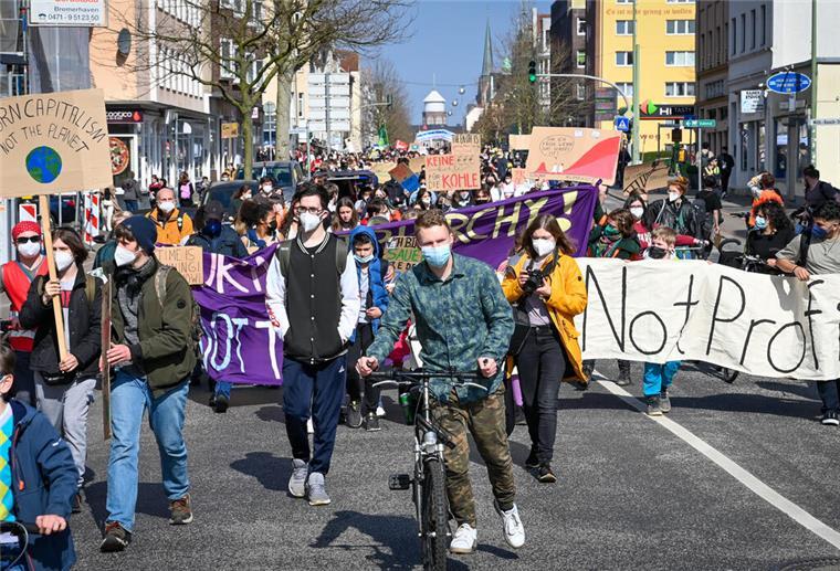 Fridays for Future Bremerhaven demonstrieren wieder Am Freitag, 3. März, wird in Bremerhaven und weltweit für das Klima gestreikt.