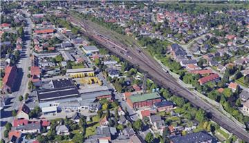 Am Lipperkamp in Bremerhaven-Lehe hat ein Müllcontainer gebrannt.