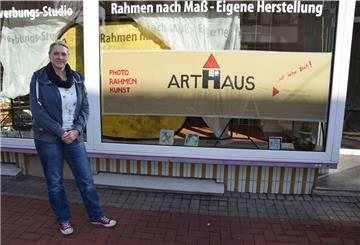 Am Montag hat Inga Rauschenbach ihr Fotogeschäft Arthaus eröffnet.
