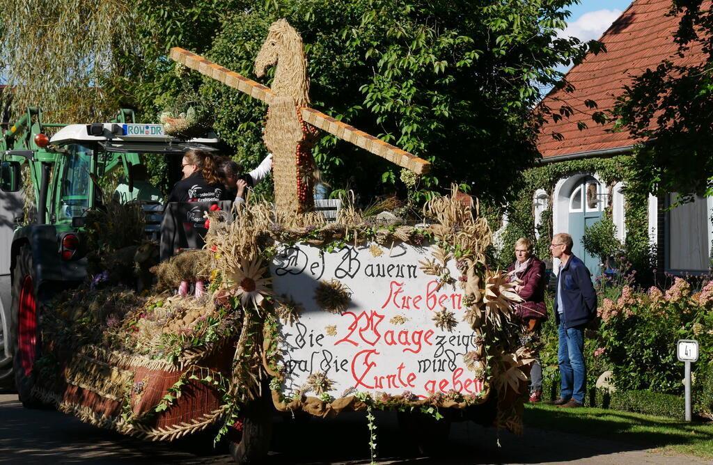 Erntewagenumzug  in Tarmstedt